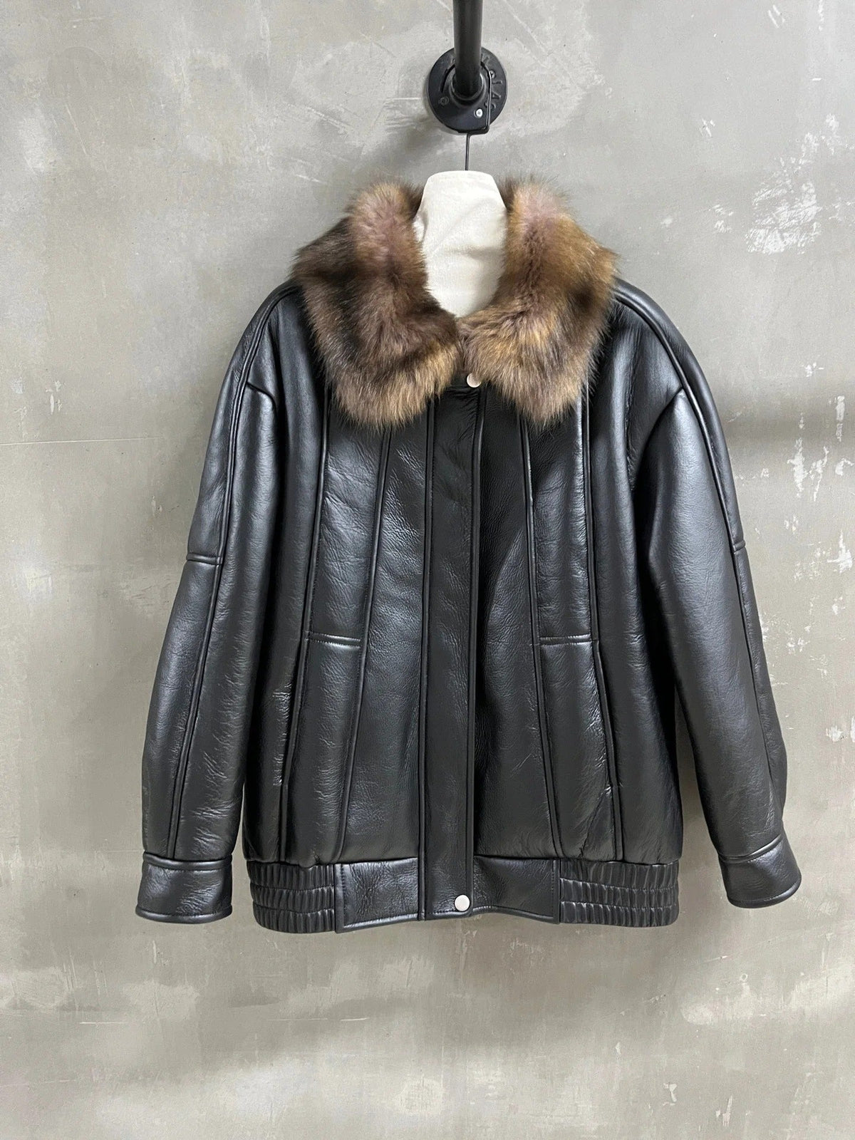 YSL 25S LEATHER JACKET STYLE 142