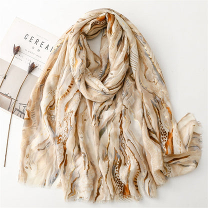 Scarvii - Landscape Pattern Fall &amp; Winter Warm Scarf