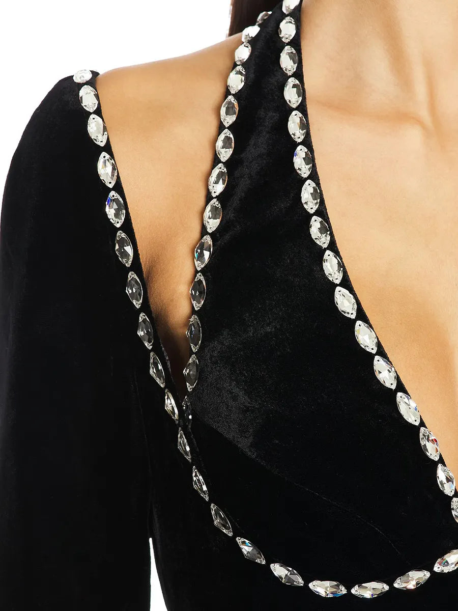 Azalea Maxi Dress In Black