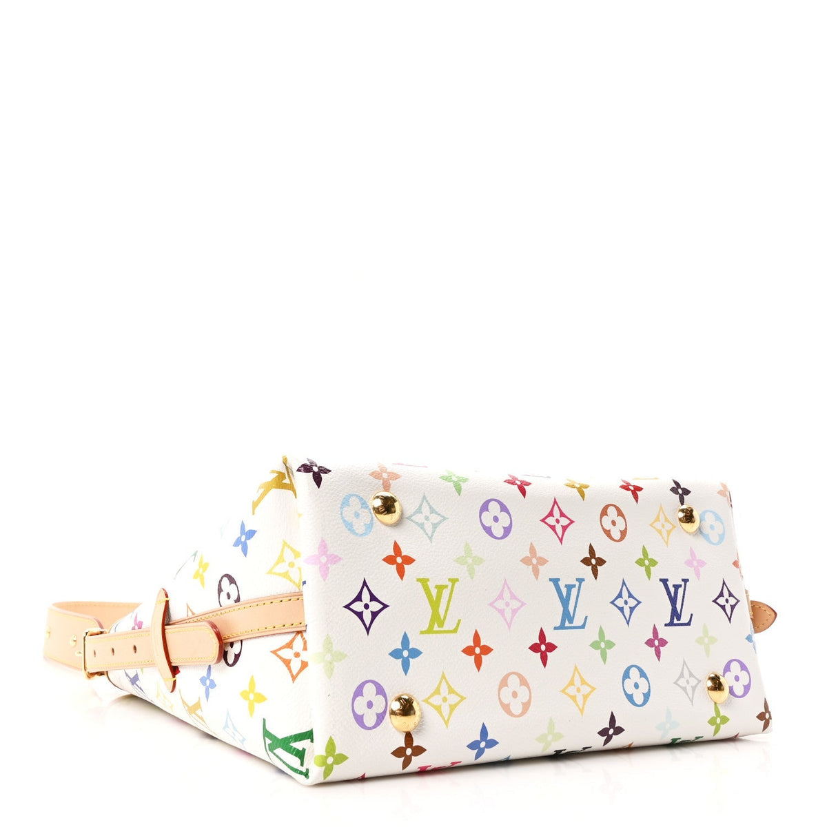 LV X TM Monogram Multicolor CarryAll PM White