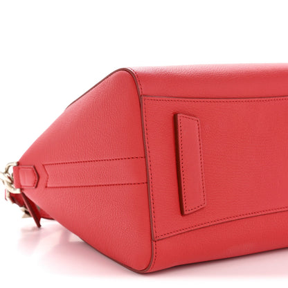 Sugar Goatskin Small Antigona Medium Red