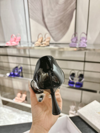 Jimmy Choo Aren Pump 65 Black Cowhide 597665