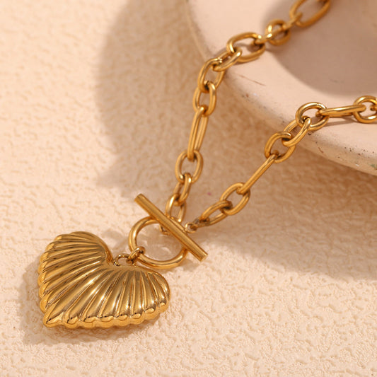 2+ Irregular Chain Love Pendant Necklaces