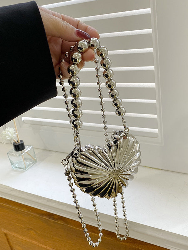 Beads Solid Color Split-Joint Bags Accessories