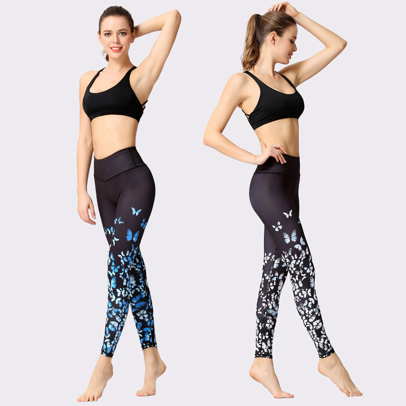 Dance Yoga Clothes Women'S Outdoor Sports Fitness Pants