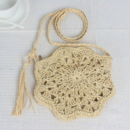 Crochet Market Nag Octagon Crossbody Bag