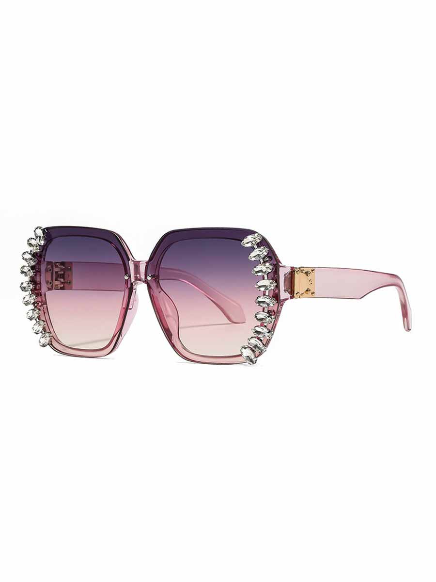 Ophelia Luxurious Diamond-Encrusted Sunglasses
