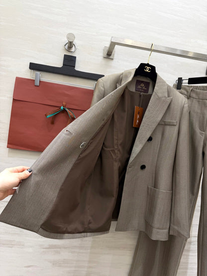 LP Milano Set Taupe Virgin Wool 346552