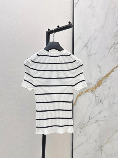 DIOR 25S SHORT-SLEEVE SWEATER 541