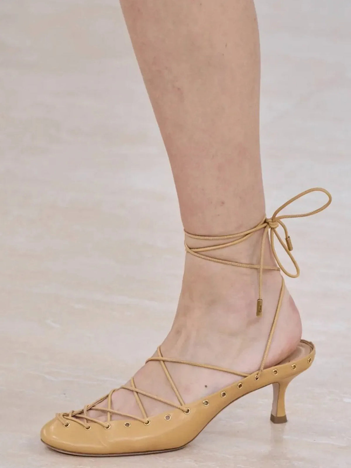 Aniya Strappy Cut-out Ballet Sandals