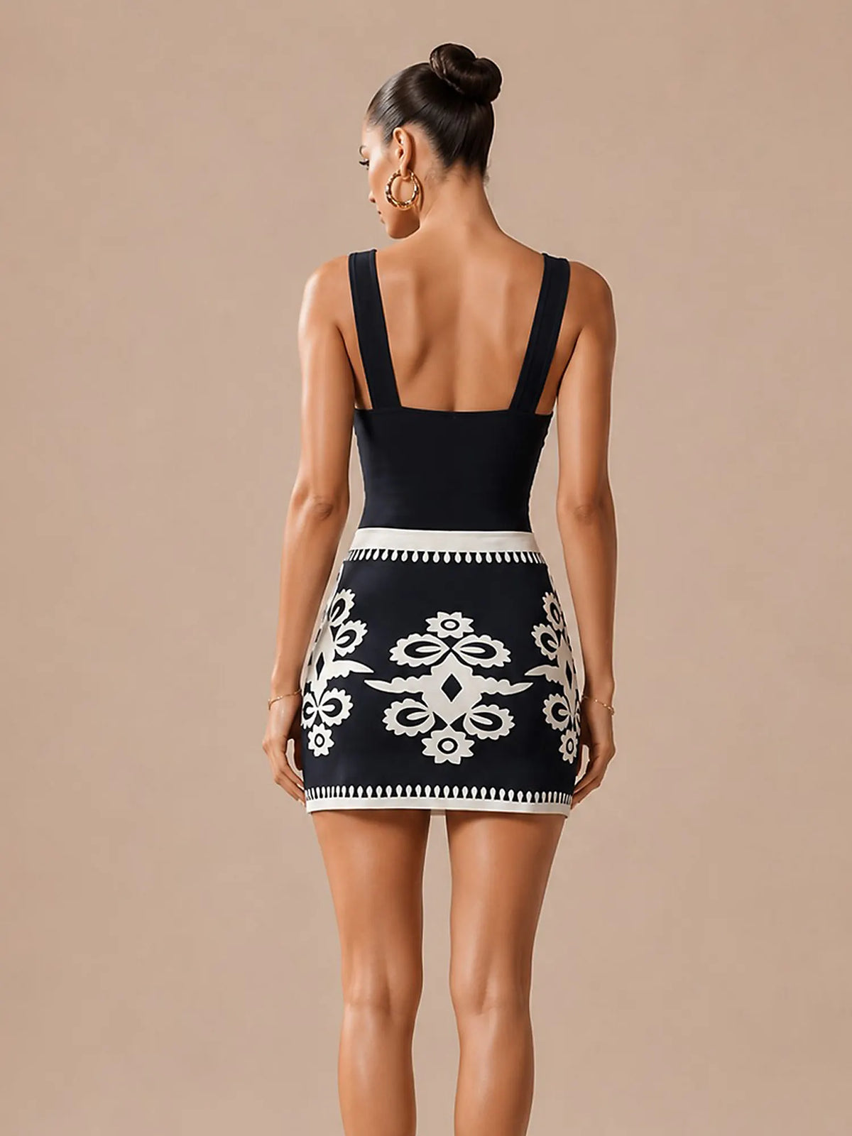 Zoey Printed Swimsuit Three Piece Set