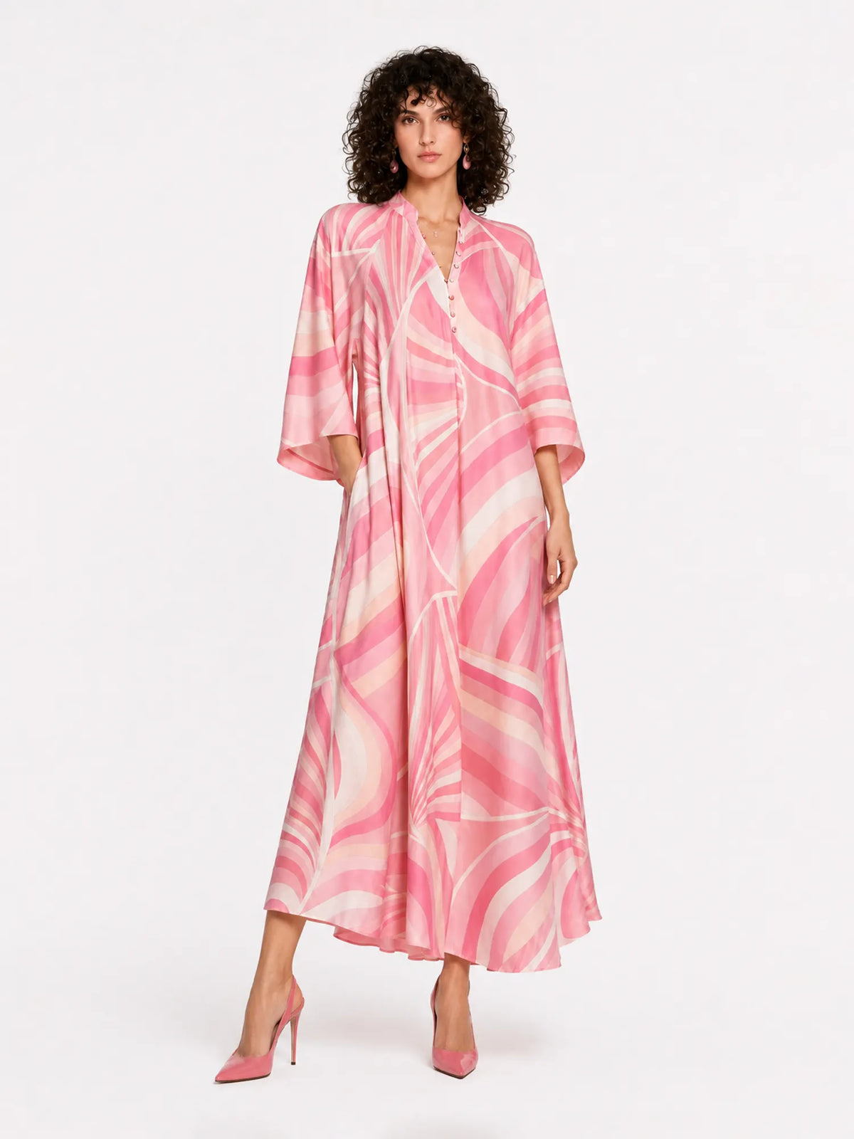 Hope Elegant Printed Maxi Dress