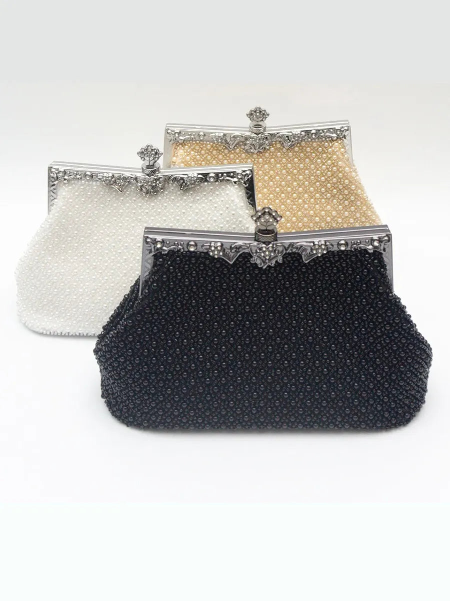 Jazlyn Vintage-Style Beaded Bag