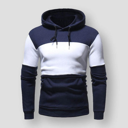Sky Madrid Merced Striped Hoodie