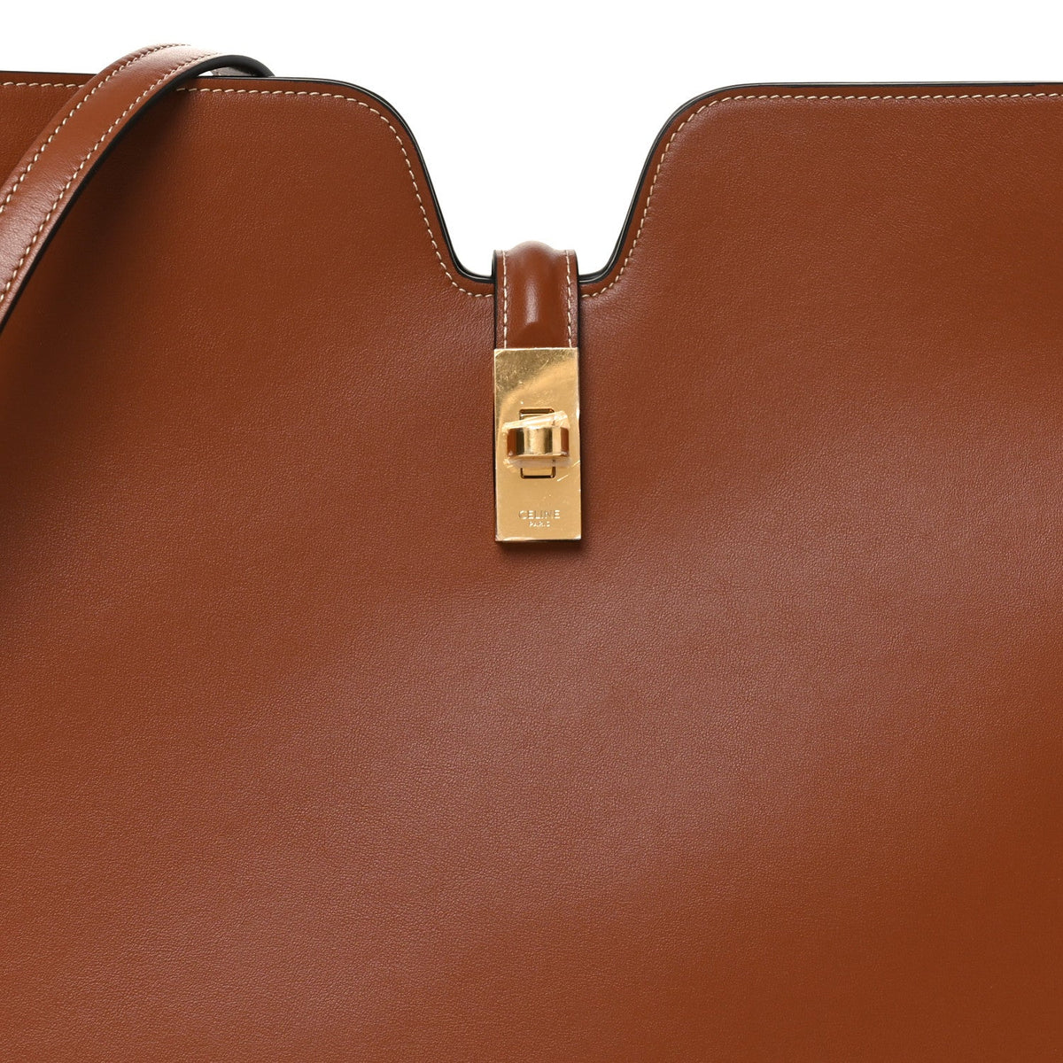Smooth Calfskin Medium Camille 16 Soft Bag Tan