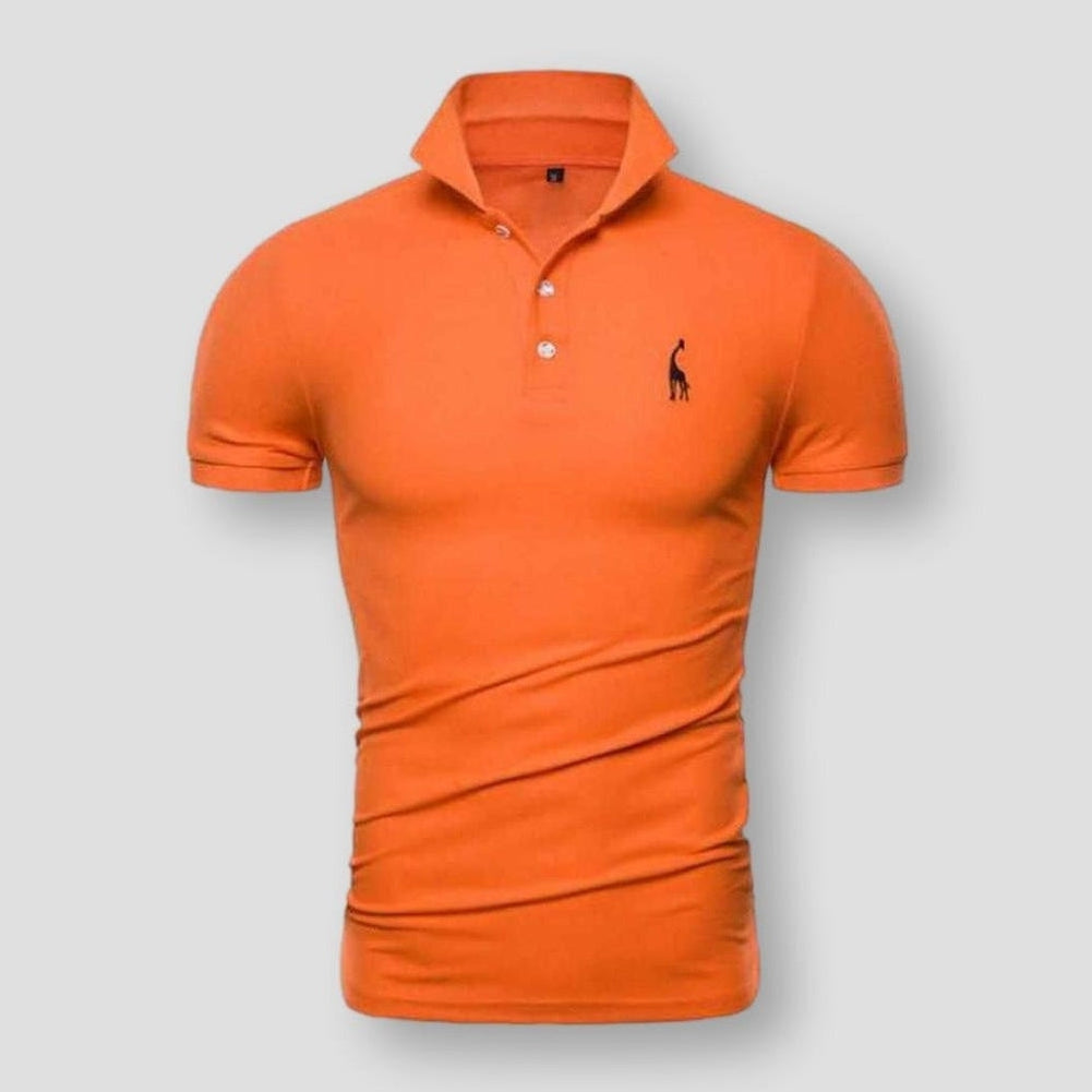 Sky Madrid Cotton Polo Shirt