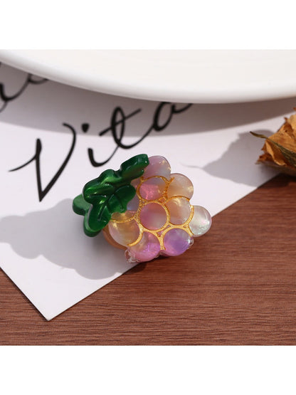 Clio - Fruit-Shaped Acetate Hair Clips