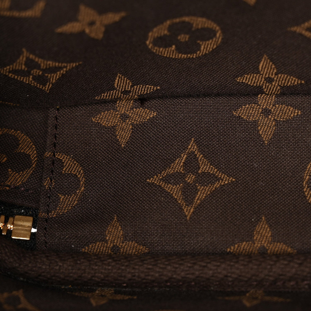 Calfskin Monogram Embossed Utility Crossbody Black