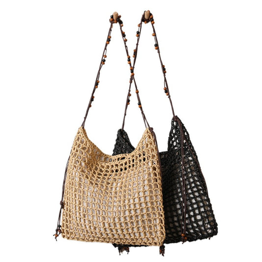 Cosbai - Boho Square Fringe Shoulder Bag - Chic &amp; Simple