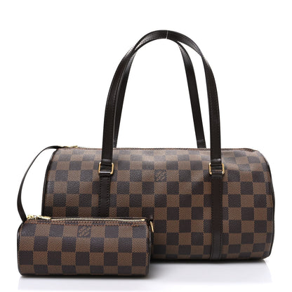 Damier Ebene Papillon 30 With Companion