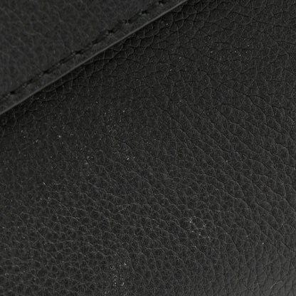 Soft Calfskin My Lockme Top Handle Black