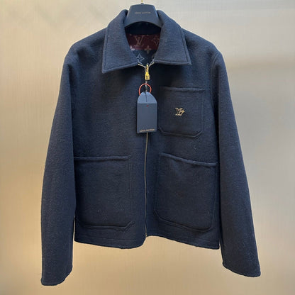 LV Double-Sided Workwear Wool Jacket 492785