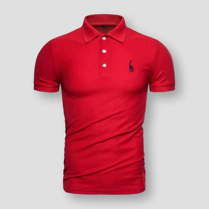 Sky Madrid Cotton Polo Shirt