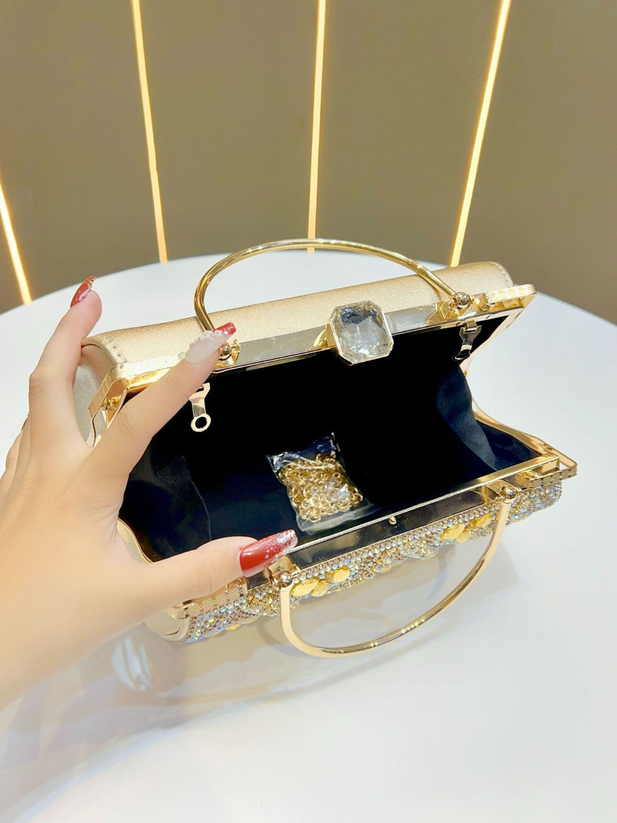 Mila Classic Crystal Clutch