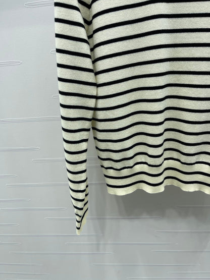 Celine 25 Striped Sweater Wool 296263