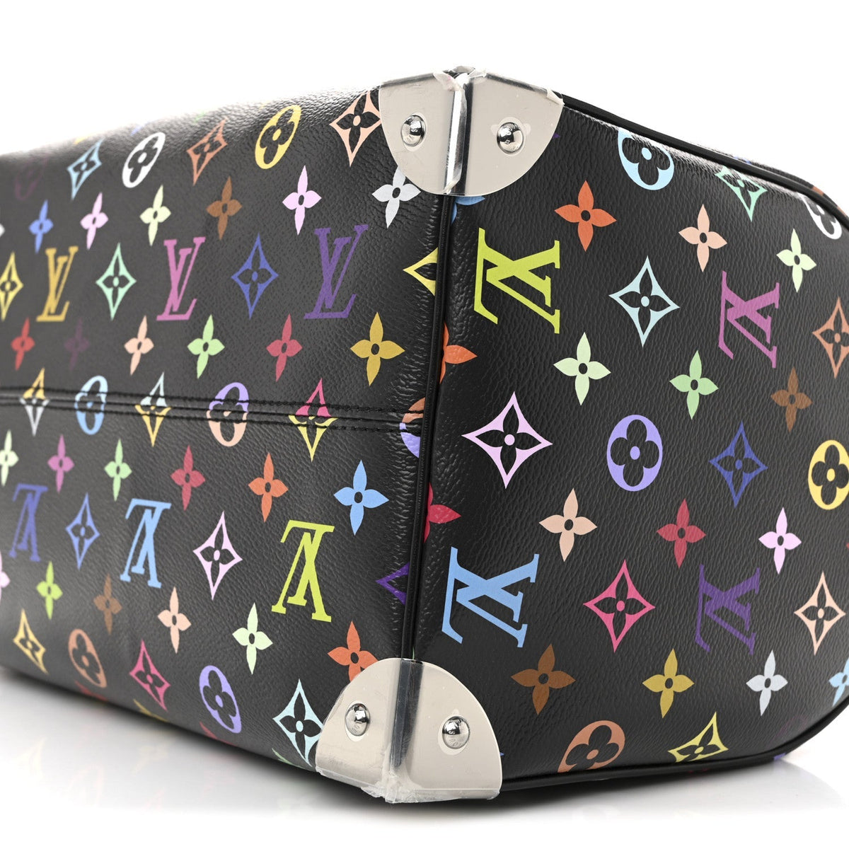 LV X TM Monogram Multicolor Speedy Soft 30 Black