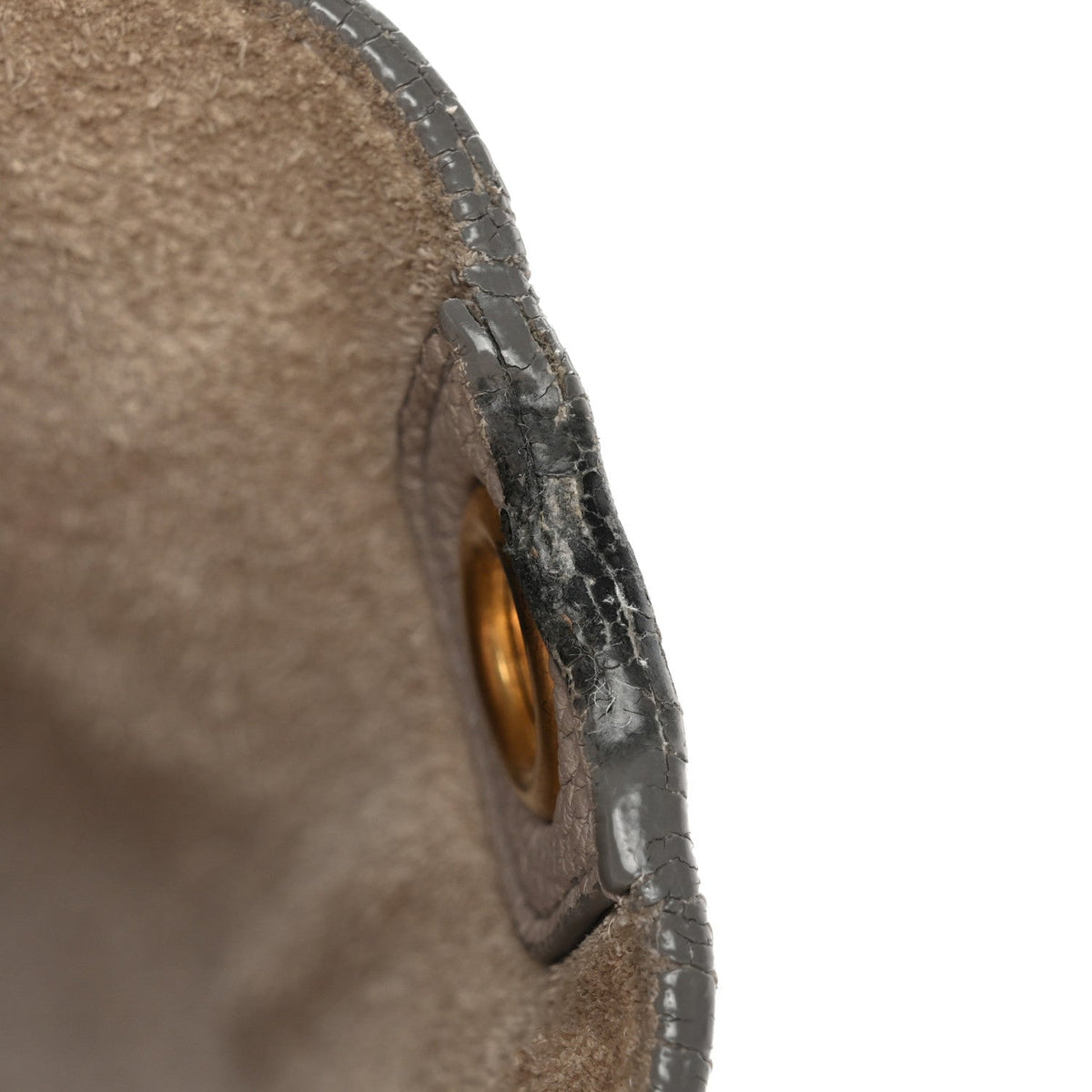 Soft Grained Calfskin Small Sangle Bucket Bag Light Taupe