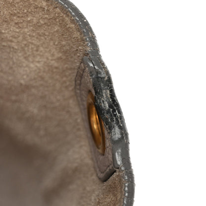 Soft Grained Calfskin Small Sangle Bucket Bag Light Taupe