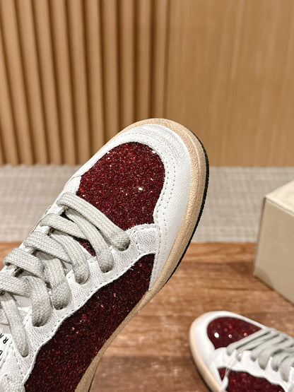 Golden Goose 2025 Sneaker White Red Cowhide 428308