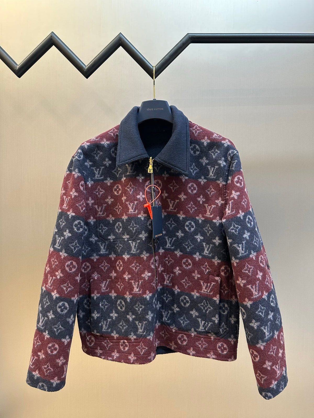 LV Double-Sided Workwear Wool Jacket 492785