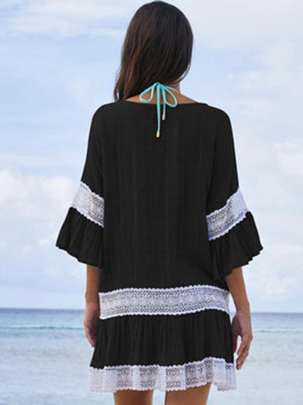 Hollow Split-Joint Cover-Ups Swimwear