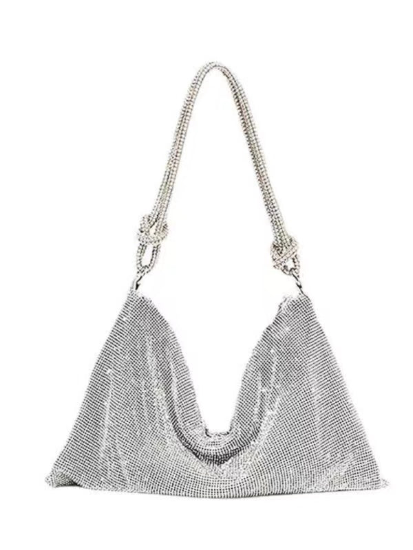 Light Luxury Banquet Underarm Bag Diamond Handbag