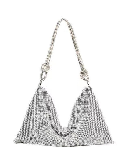 Light Luxury Banquet Underarm Bag Diamond Handbag