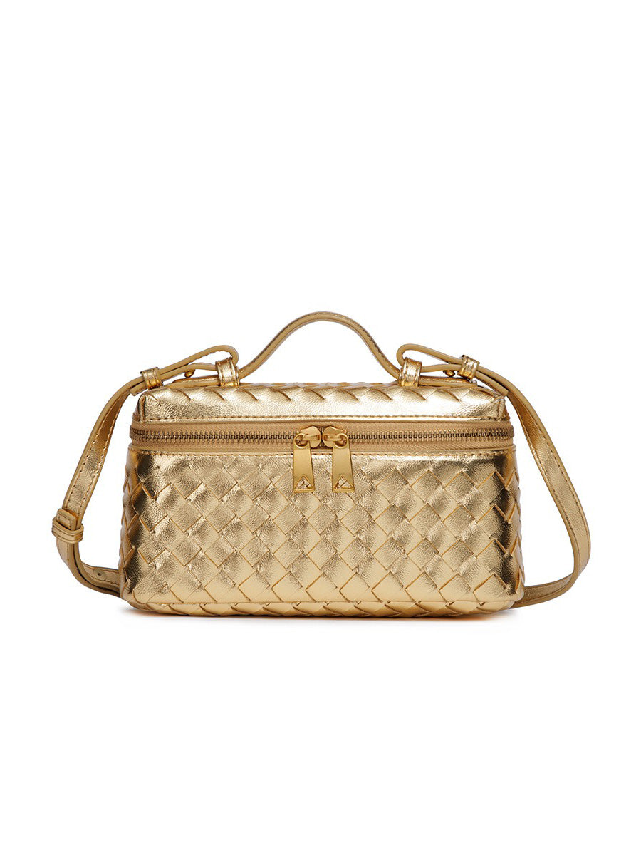 Cecelia Hand-Woven Box Bag