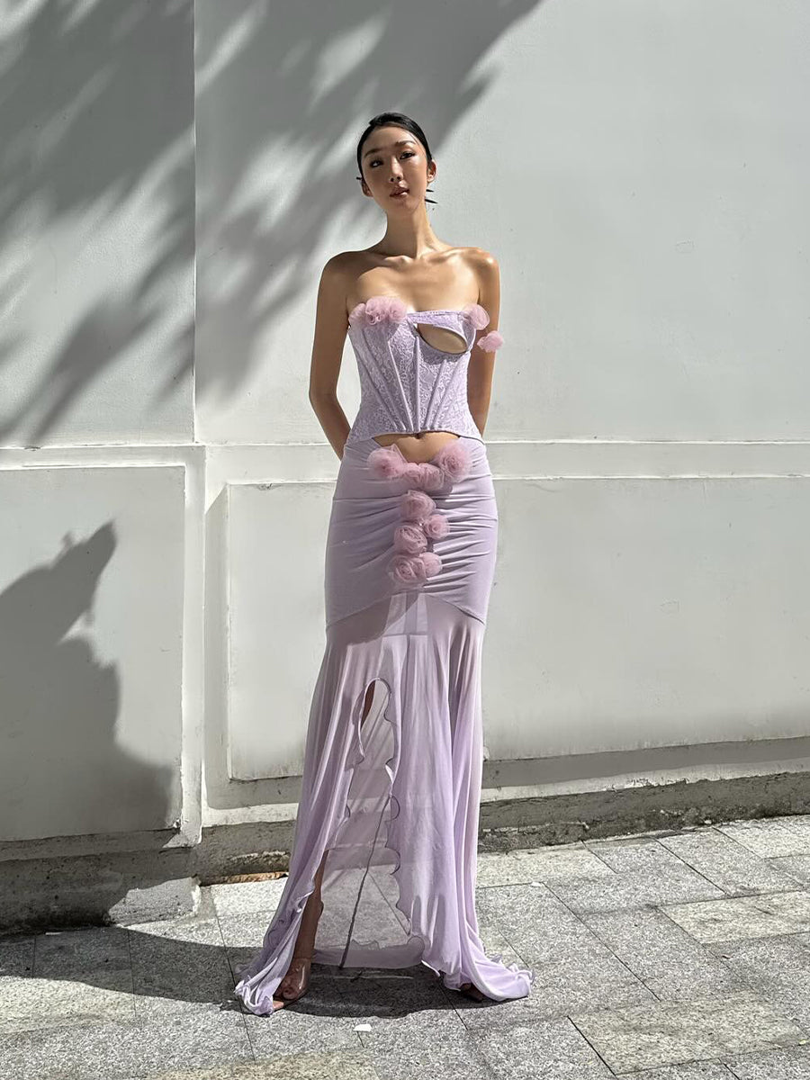 Mariana Maxi Dress In Purple