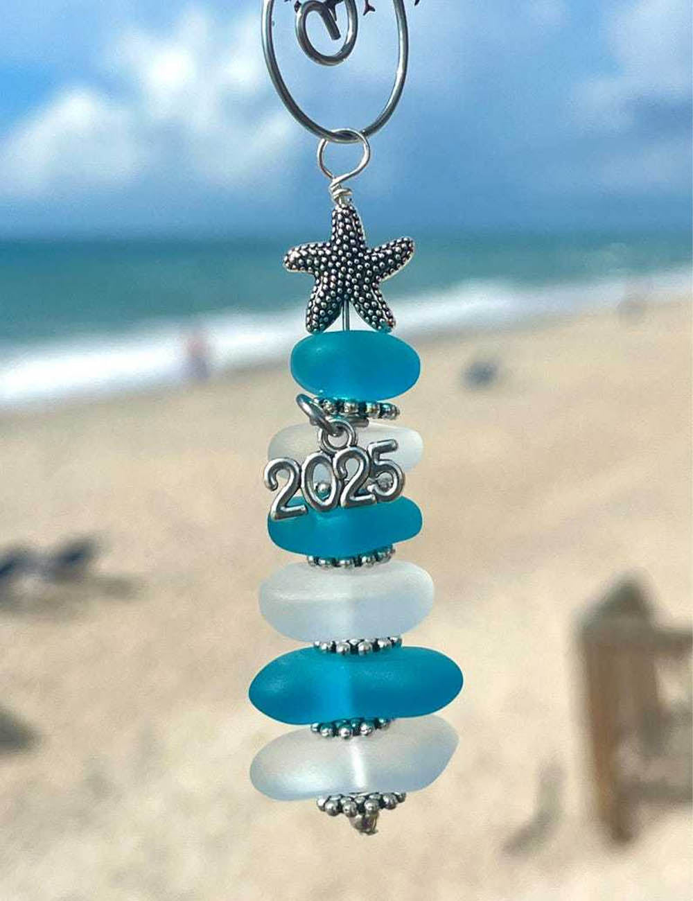 Minimalist Starfish Pendant Christmas Hanging Ornament