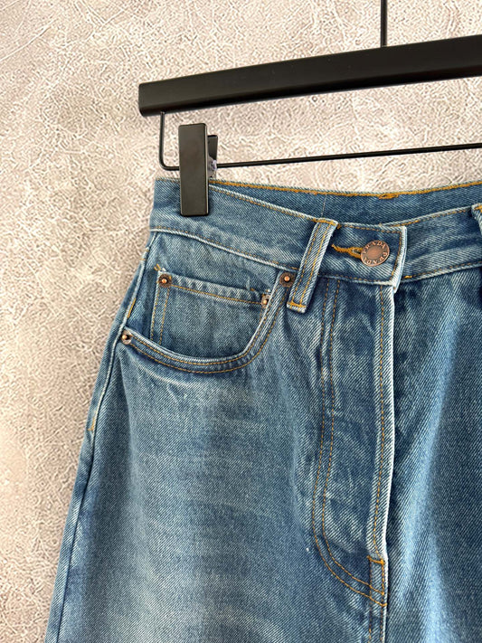Prada Denim Jeans Blue Cotton