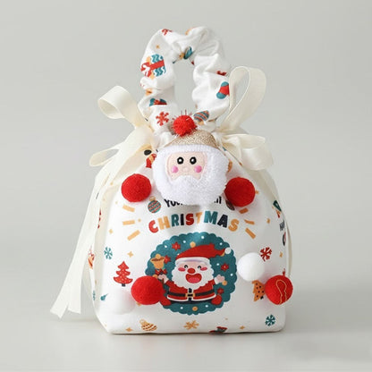 Christmas Santa Claus Cute Doll Gift Bag