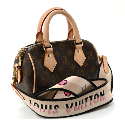 Monogram Speedy Bandouliere 20 Black