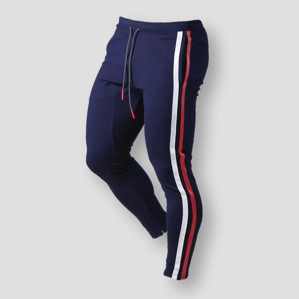 Sky Madrid Striped Skinny Sweatpants