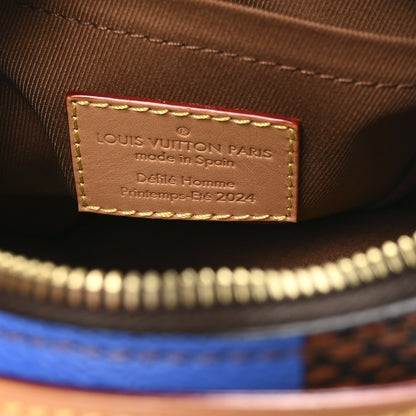 Damier Pop Chess Messenger Blue