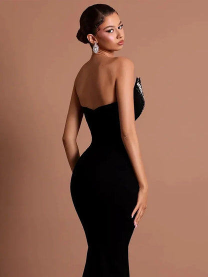 Amira Maxi Dress In Black