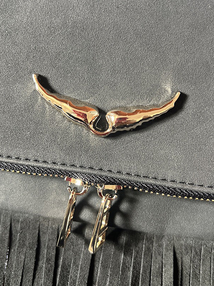 Sofia Sand-colored Tassel Bag