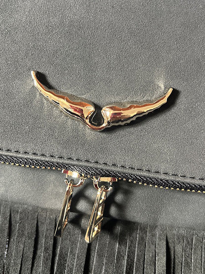 Sofia Sand-colored Tassel Bag