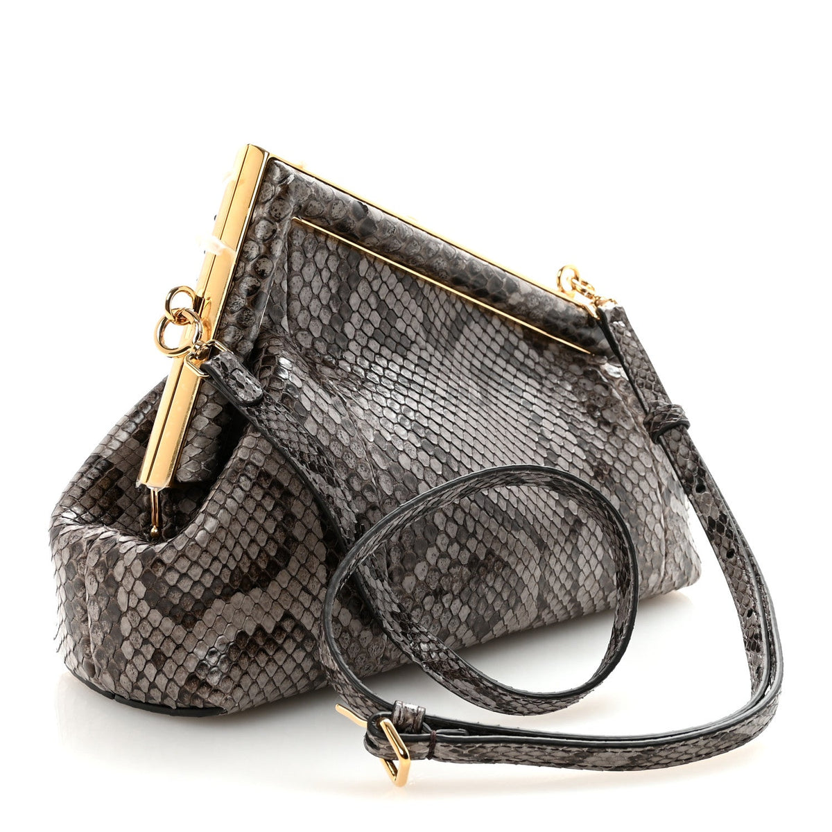 Snakeskin Small Fendi First Asfalto