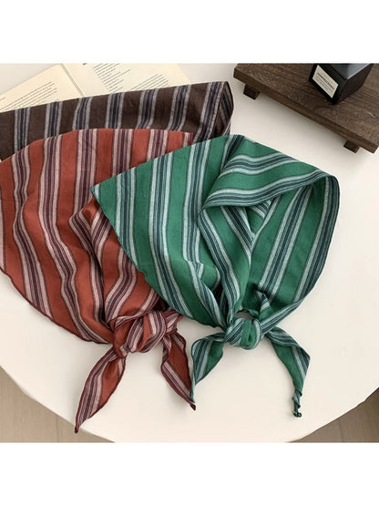 Scarvii - Classic Striped Scarf - Versatile Retro Neckwear